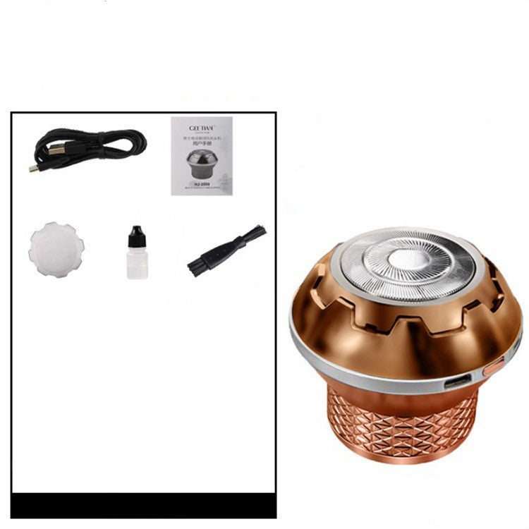 Rechargeable Electric Shaver for Bald Men