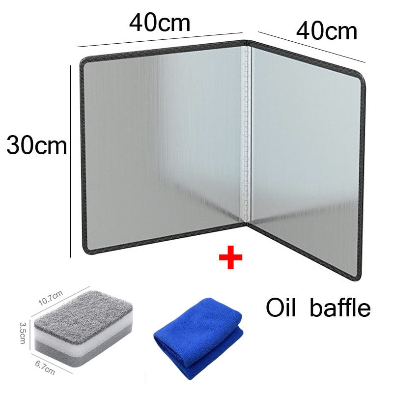 Acessórios de cozinha dobráveis à prova de respingos