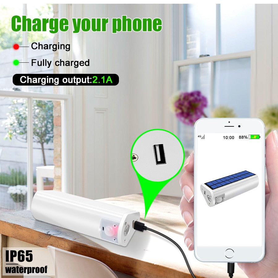 Lampe solaire multifonctions