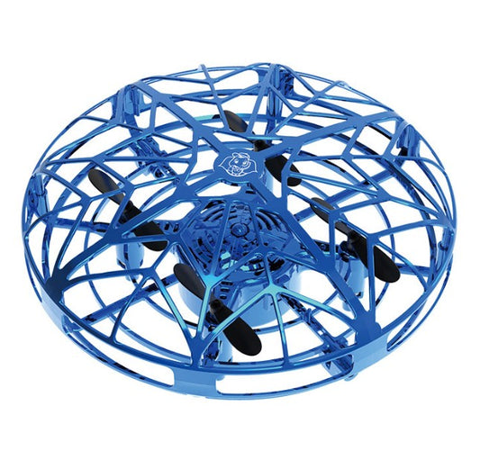 Flying Helicopter Mini Drone.Mini UFO RC Drone Flying Helicopter Infrared Induction Airplane Drone Entertainment for your children flying saucer anti-collision flight plane flying saucer helicopter mini drone little boy four axis induction smart drone Boy