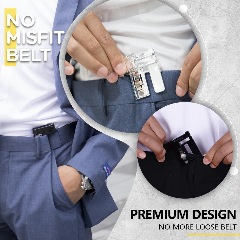 The best tool for tightening pants and skirts. It is the most innovative accessory in the world which allows you to make a perfect fit around the waist and which can be used to replace traditional belts.